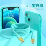 Type-c to Type-c 充電ケーブル PD20W  66W 急速充電 ケーブル 1.0m  シリコン素材 USB Type-Cケーブル 高耐久 断線防止  充電ケーブル 全3色 SKU:IPC03132025030 - Image 8