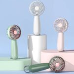 ハンディファン ミニ扇風機  携帯扇風機 USB 充電式 3段階風量調整 卓上扇風機 アウトドア ファン  全4色 SKU:IPC03132025035 - Image 2