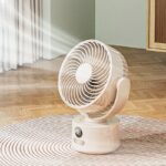 卓上扇風機 USB充電式 小型扇風機  3600mAh内臓バッテリー 自動首振り 強力 パワフル送風 充電式扇風機 携帯扇風機 全2色 SKU:IPC03132025039 - Image 10