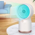 扇風機 加湿器 ファン 噴霧機能 デスクトップ ポータブル ミニスプレー加湿冷却ファン 3600mAh内臓バッテリー 噴霧ファン 卓上扇風機  USB充電  熱中症対策 全2色 SKU:IPC03132025045 - Image 12