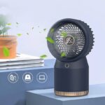 扇風機 加湿器 ファン 噴霧機能 デスクトップ ポータブル ミニスプレー加湿冷却ファン 3600mAh内臓バッテリー 噴霧ファン 卓上扇風機  USB充電  熱中症対策 全2色 SKU:IPC03132025045 - Image 3