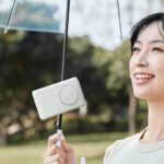 クリップファン 日傘 首かけ  多機能ハンディファン 2000mAh内臓バッテリー ミニ扇風機 風量調整 携帯扇風機  USB 充電式 卓上扇風  全3色 SKU:IPC03132025046