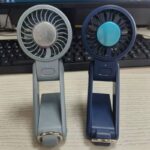 冷却プレート付  小型扇風機  4段階風量 携帯扇風機 スマホスタンド機能 1200mAh内臓バッテリー ミニ扇風機 ハンディファン 携帯扇風機 風量調節 熱中症対策 全4色 SKU:IPC03132025049 - Image 9
