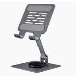 折り畳式 スタンド 薄型 タブレット スマホ用 スタンド コンパクト スマートフォンスタンド 卓上 アルミ合金 iPhone iPad Androidスマホ 多機種対応可能 全4色 SKU:IPC03172025003 - Image 11