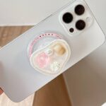 スマホグリップ Magsafe 対応 グリップホルダー 超強力磁石搭載 落下防止 粘着タイプ/磁力タイプ 携帯スタンド スタンド ホルダー 落下防止 携帯スタンド  全7種類 SKU:IPC03172025006 - Image 2