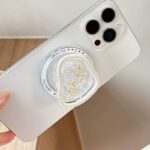 スマホグリップ Magsafe 対応 グリップホルダー 超強力磁石搭載 落下防止 粘着タイプ/磁力タイプ 携帯スタンド スタンド ホルダー 落下防止 携帯スタンド 全6種類 SKU:IPC03172025009 - Image 3