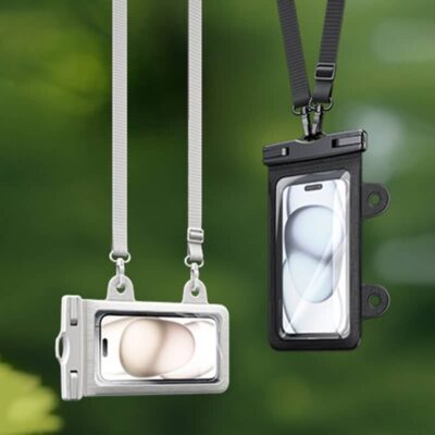 防水ポーチ スマホ防水 ケース ス ショルダーケース  IPX8防水規格 PVC製 携帯防水ケース アームバンド 完全防水ケース スマホ防水袋 全7色 SKU:IPC03192025005