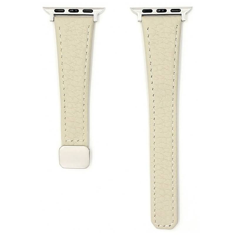 IPC03192025042-09.jpg 42/44/45/46/49mm 本革製 ベルト マグネット式 アップルウォッチ バンド ベルト Apple Watch 38/40/41/42mm 交換ベルト 全6色 SKU:IPC03192025042 - Image 1