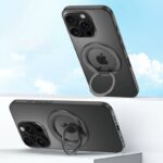 折り畳み式 MagSafe対応 スマホリング 360度回転 マグネット式 マグセーフ iPhoneリングホルダー バンカーリング 角度調整 スタンド  全4色 SKU:IPC03192025044 - 画像 (2)