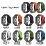 42/44/45/46/49mm Apple Watch 高品質 シリコン製 ラバー ベルト アップルウォッチ バンド ベルト Apple Watch 交換ベルト  全8色 SKU:IPC03192025046
