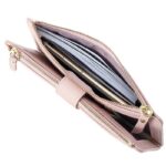スマホショルダー 合成革 斜めがけバッグ 通勤バッグ 小物収納 財布 スマホポーチ お財布 レディース ショルダーバッグ スマホショルダーバッグ 全7色 SKU:IPC03252025005 - Image 3