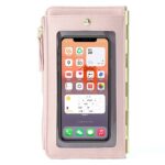 スマホショルダー 合成革 斜めがけバッグ 通勤バッグ 小物収納 財布 スマホポーチ お財布 レディース ショルダーバッグ スマホショルダーバッグ 全7色 SKU:IPC03252025005 - Image 5