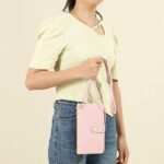 スマホショルダー 合成革 斜めがけバッグ 通勤バッグ 小物収納 財布 スマホポーチ お財布 レディース ショルダーバッグ スマホショルダーバッグ 全7色 SKU:IPC03252025005 - Image 22