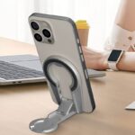 両面強磁力 MagSafe対応 スマホスタンド 360度回転 マグネット式 マグセーフ iPhoneホルダー バンカースタンド 角度調整 スタンド  全2色 SKU:IPC03252025023 - Image 5
