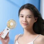 ハンディファン ミニ扇風機 携帯扇風機 3600mAh内臓バッテリー USB 充電式 3段階風量調整 卓上扇風機 アウトドア ファン 熱中症対策 全3色 SKU:IPC03252025042 - Image 3