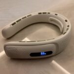 PSE認証取得 首掛け扇風機 携帯扇風機 首掛けファン ポータブルファン USB充電式 羽なし扇風機 4000mAh内臓バッテリー 360度 冷却 3段階風量調節 ハンディファン 熱中症対策  全2色 SKU:IPC03252025047 - 画像 (5)