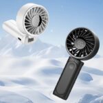 ハンディファン ミニ扇風機  携帯扇風機 3600mAh内臓バッテリー USB 充電式 6段階風量調整 卓上扇風機 アウトドア ファン  全3色 SKU:IPC03252025048 - 画像 (6)