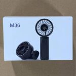 ハンディファン ミニ扇風機  携帯扇風機 3600mAh内臓バッテリー USB 充電式 6段階風量調整 卓上扇風機 アウトドア ファン  全3色 SKU:IPC03252025048 - 画像 (5)