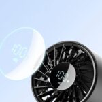 ハンディファン ミニ扇風機  携帯扇風機 3600mAh内臓バッテリー USB 充電式 6段階風量調整 卓上扇風機 アウトドア ファン  全3色 SKU:IPC03252025048 - 画像 (15)