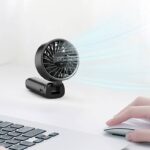 ハンディファン ミニ扇風機  携帯扇風機 3600mAh内臓バッテリー USB 充電式 6段階風量調整 卓上扇風機 アウトドア ファン  全3色 SKU:IPC03252025048 - 画像 (14)