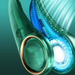 首掛け扇風機 携帯扇風機 首掛けファン  ポータブルファン USB充電式  羽なし扇風機 4000mAh内臓バッテリー  360度 冷却 3段階風量調節 ハンディファン  熱中症対策  全3色 SKU:IPC03252025054 - 画像 (9)