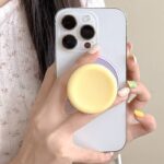 MagSafe対応 ぷにぷにシリコンスマホグリップ スマホスタンド 超強力磁石搭載 落下防止 携帯スタンド スタンド ホルダー マグセーフ対応 全5色 SKU:IPC03252025072 - 画像 (5)