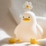 1200mAhバッテリー内蔵  卓上ライト ベッドライト スマホスタンド機能 3段階調光 授乳ライト マシュマロライト 柔らかい シリコン 調光機能 テーブルライト  SKU:IPC03282025005 - 画像 (2)