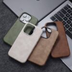 iPhone 16 合成革製 背面型ケース iPhone 16pro max 背面型ケース magsafe対応ケース iPhone 16 PUレザー ケース スマホケース  全8色  SKU:IPC03282025010