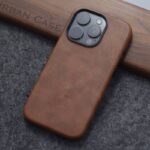 iPhone 16 合成革製 背面型ケース iPhone 16pro max 背面型ケース magsafe対応ケース iPhone 16 PUレザー ケース スマホケース  全8色  SKU:IPC03282025010 - Image 23