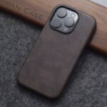 iPhone 16 合成革製 背面型ケース iPhone 16pro max 背面型ケース magsafe対応ケース iPhone 16 PUレザー ケース スマホケース  全8色  SKU:IPC03282025010 - Image 22