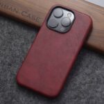 iPhone 16 合成革製 背面型ケース iPhone 16pro max 背面型ケース magsafe対応ケース iPhone 16 PUレザー ケース スマホケース  全8色  SKU:IPC03282025010 - Image 20