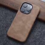 iPhone 16 合成革製 背面型ケース iPhone 16pro max 背面型ケース magsafe対応ケース iPhone 16 PUレザー ケース スマホケース  全8色  SKU:IPC03282025010 - Image 19