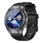 [技適マーク取得済み]多国言葉(日本語)対応 JA01 1.43inch大画面 多機能腕時計 250mAh大容量バッテリー内臓 5.1対応 スマートウォッチ 体表面温度  IP65防水  血中酸素 腕時計 24時間健康管理 歩数計 全3色 SKU:IPC04272024046LS - Image 4