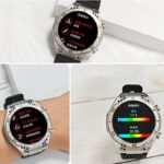 [技適マーク取得済み]多国言葉(日本語)対応 JA01 1.43inch大画面 多機能腕時計 250mAh大容量バッテリー内臓 5.1対応 スマートウォッチ 体表面温度  IP65防水  血中酸素 腕時計 24時間健康管理 歩数計 全3色 SKU:IPC04272024046LS - Image 18