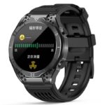 [技適マーク取得済み]多国言葉(日本語)対応 JA01 1.43inch大画面 多機能腕時計 250mAh大容量バッテリー内臓 5.1対応 スマートウォッチ 体表面温度  IP65防水  血中酸素 腕時計 24時間健康管理 歩数計 全3色 SKU:IPC04272024046LS - Image 6