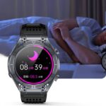 [技適マーク取得済み]多国言葉(日本語)対応 JA01 1.43inch大画面 多機能腕時計 250mAh大容量バッテリー内臓 5.1対応 スマートウォッチ 体表面温度  IP65防水  血中酸素 腕時計 24時間健康管理 歩数計 全3色 SKU:IPC04272024046LS - Image 9