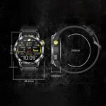 [技適マーク取得済み]多国言葉(日本語)対応 NX18PRO 1.58inch大画面 多機能腕時計 300mAh大容量バッテリー内臓 5.2対応 スマートウォッチ 体表面温度  IP68防水  血中酸素 腕時計 24時間健康管理 歩数計 全3色 SKU:IPC04272024048LS - Image 19