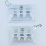 コインホルダー ラメ/クリア全2種類 PVC プラスチックボックスコインクリップ コイン分類 コインケース 財布 小銭入れ 便利グッズ 全10色 SKU:IPC04272024064LS - 画像 (11)