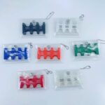 コインホルダー ラメ/クリア全2種類 PVC プラスチックボックスコインクリップ コイン分類 コインケース 財布 小銭入れ 便利グッズ 全10色 SKU:IPC04272024064LS - 画像 (4)