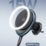 PD15W MagSafe車載充電器 強磁力 車載ホルダー エアコン吹出口 強磁力 スマホホルダー 15W高速充電 車載ホルダー 角度自由調節   SKU:IPC04272024066LS - 画像 (8)