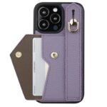iPhone15 ベルト付き 背面型ケース 15Pro PUレザー ケース カード収納可能 iPhone15Pro max PU合成革 レザー ケース スマホケース 全8色 SKU:IPC04272024074LS - 画像 (21)