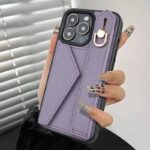 iPhone15 ベルト付き 背面型ケース 15Pro PUレザー ケース カード収納可能 iPhone15Pro max PU合成革 レザー ケース スマホケース 全8色 SKU:IPC04272024074LS - 画像 (14)