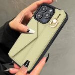 iPhone15 ベルト付き 背面型ケース 15Pro PUレザー ケース カード収納可能 iPhone15Pro max PU合成革 レザー ケース スマホケース 全8色 SKU:IPC04272024074LS - 画像 (8)