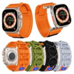 Apple watch 42/44/45/49mm アップルウォッチ バンド ベルト ナイロン製  42/44/45/49mm通用 交換用バンド 全4色 SKU:IPC04272024078LS - 画像 (2)