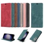 Galaxy S24 手帳型ケース  合成革ケース スタンド機能  Galaxy S24 Plus 合成革ケース  スマホケース 全5色 SKU:IPC04272024083LS - Image 2