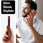 iPhone15 背面型ケース 15Pro PUレザー ケース カード収納可能 iPhone15Pro max PU合成革 レザー ケース スマホケース 全5色 SKU:IPC04272024084LS - Image 10