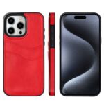 iPhone15 背面型ケース 15Pro PUレザー ケース カード収納可能 iPhone15Pro max PU合成革 レザー ケース スマホケース 全5色 SKU:IPC04272024084LS - Image 5