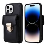 iPhone15 背面型ケース ストラップ付  iPhone15Plus PUレザーケース   ケード収納可能  スマホケース 全8色  SKU:IPC04272024090LS - Image 6