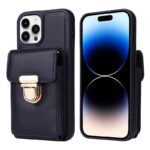 iPhone15 背面型ケース ストラップ付  iPhone15Plus PUレザーケース   ケード収納可能  スマホケース 全8色  SKU:IPC04272024090LS - Image 5