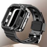 38mm/40mm/41mm Apple watch 一体型 バンド TPU製 バンド Apple Watch 42/44/45/49mmバンド  アップルウォッチ バンド 取付簡単 全4色 SKU:IPC04272024109LS
